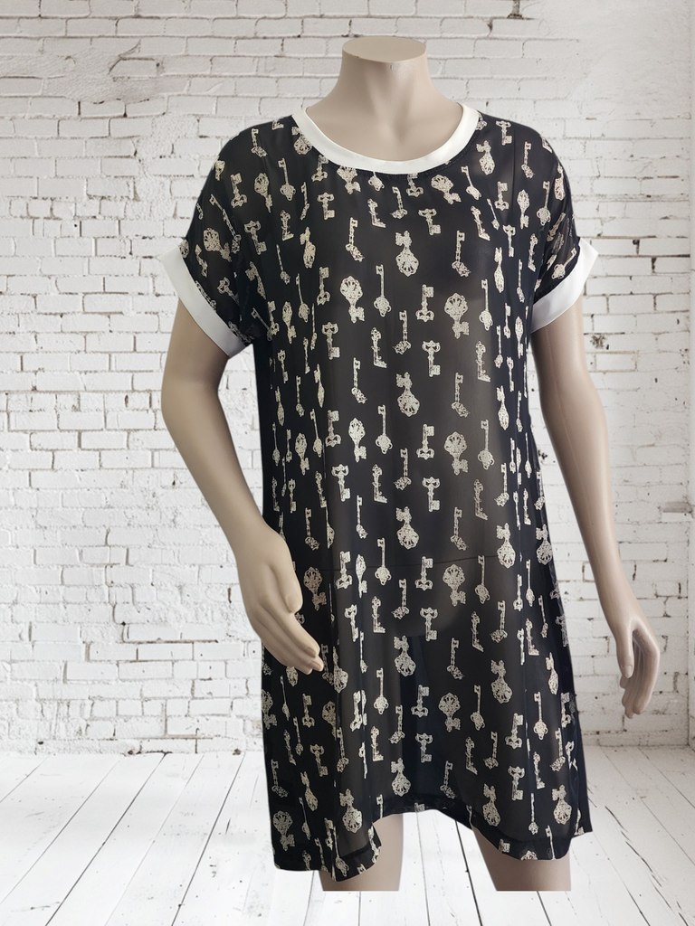 Vintage Key Dress