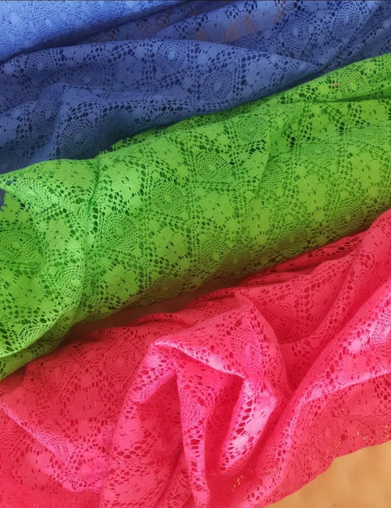 Colorful Lace Fabric
