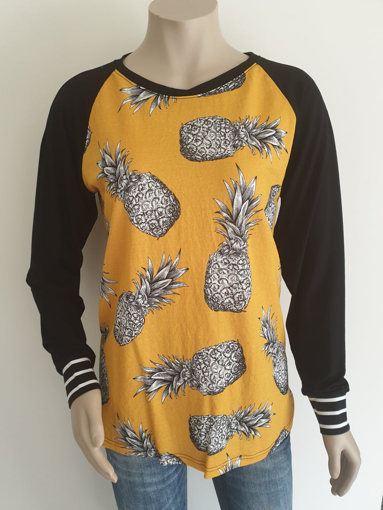 Mustard Pineapple Top