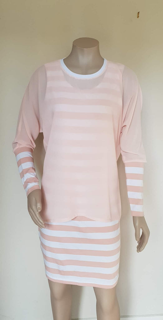 Blush Batwing Top