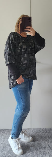 Batwing Style Poncho / Top