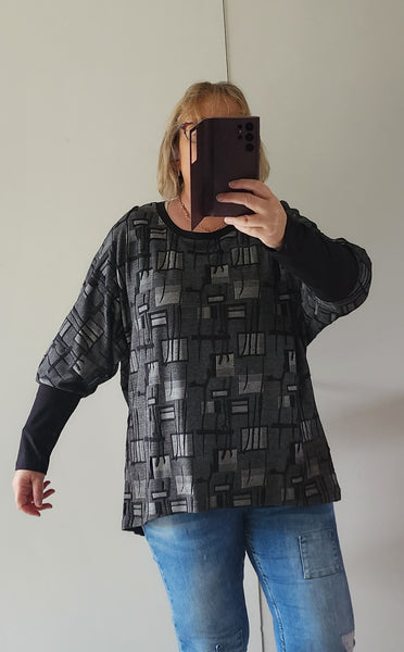 Batwing Style Poncho / Top