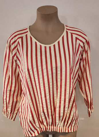 Pink Stripe Rosella Tops