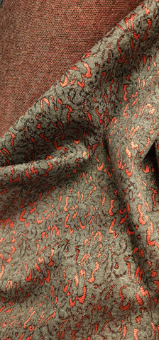 Red Charcoal Fabric