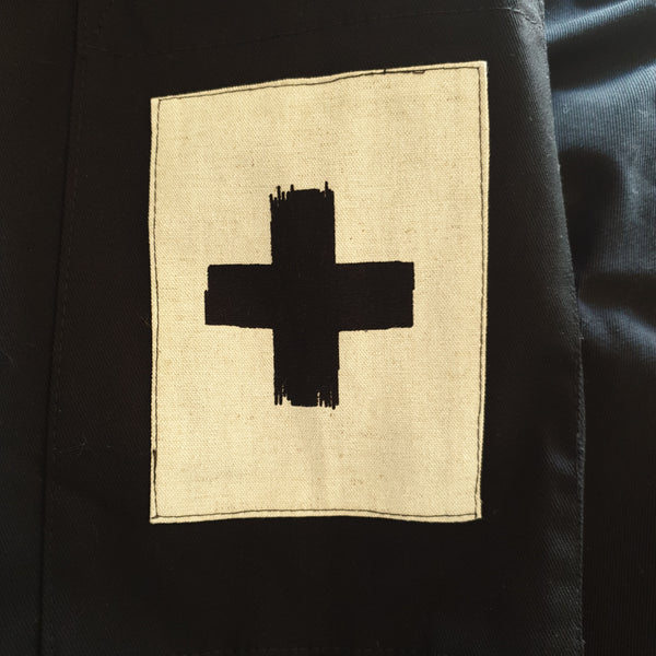 Pocket Black  Long Shorts - knee lenght