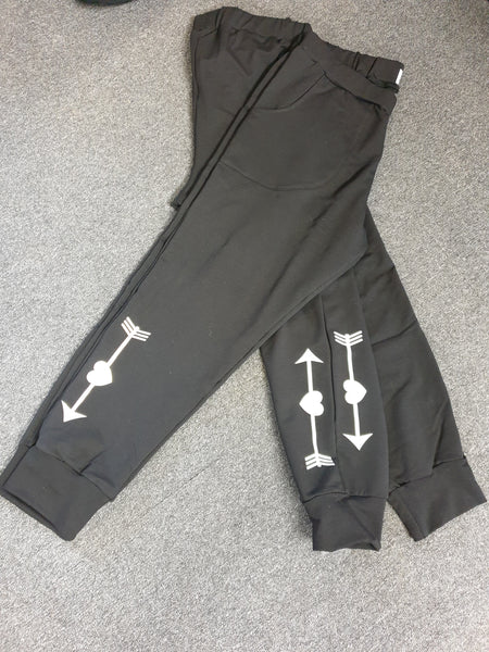 Black Arrow Sweat Pants