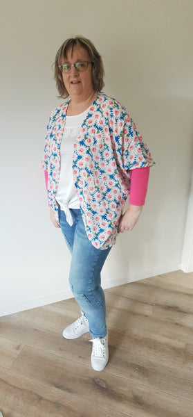 Multi Print Kimono