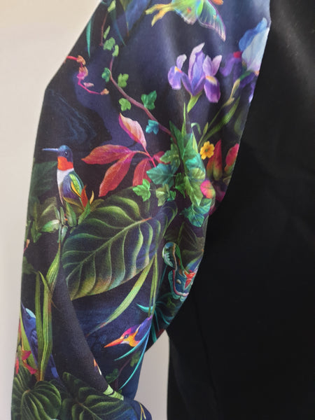 Midnight  Floral Sweatshirt