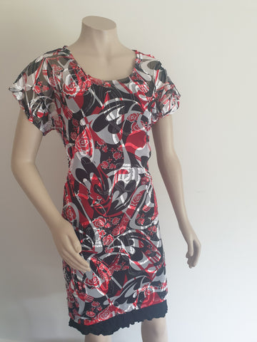 Red Ribbon Dress