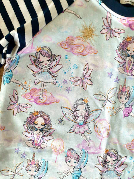 Navy Fairy Sweatshirt Dress