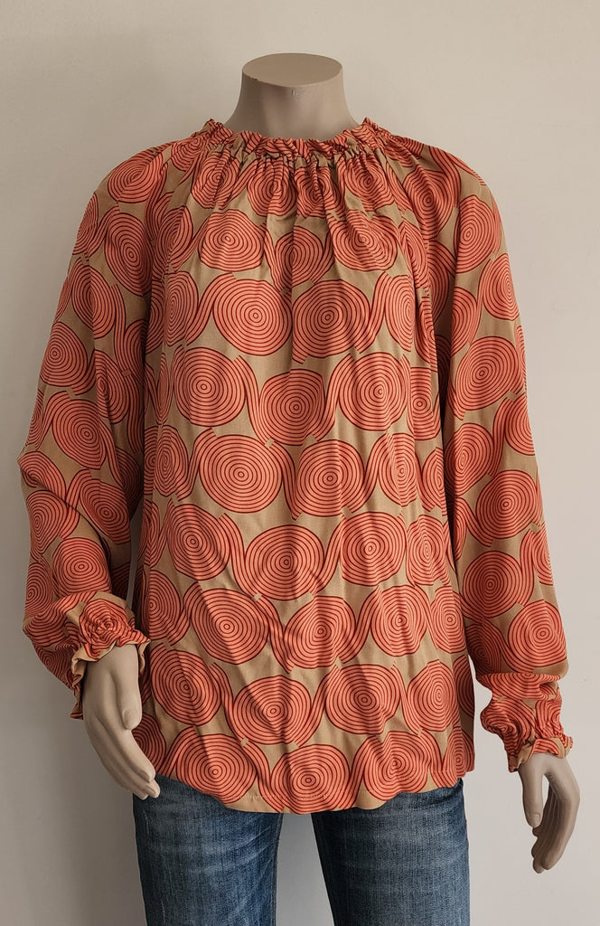 Swirl Rayon Tania Top