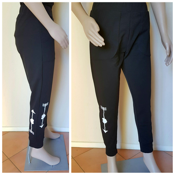 Black Arrow Sweat Pants