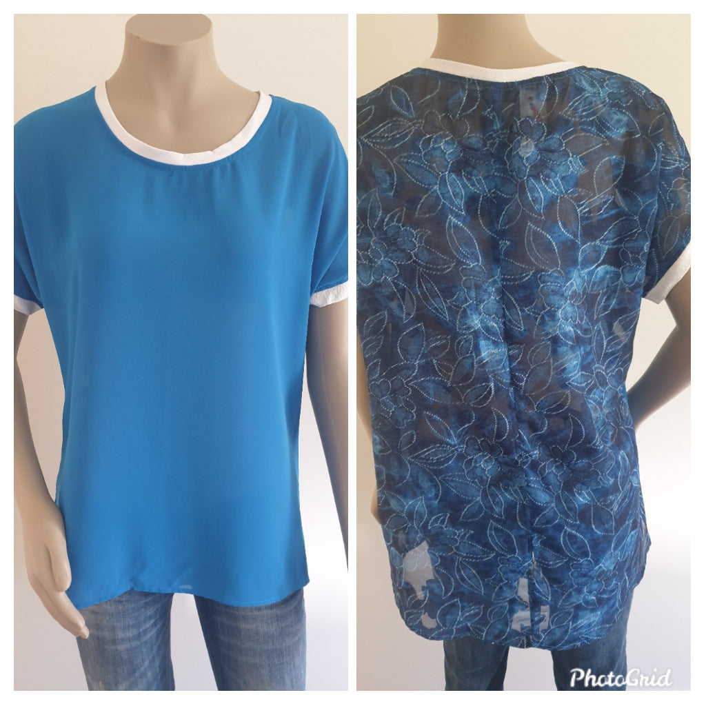 Blue Print Top
