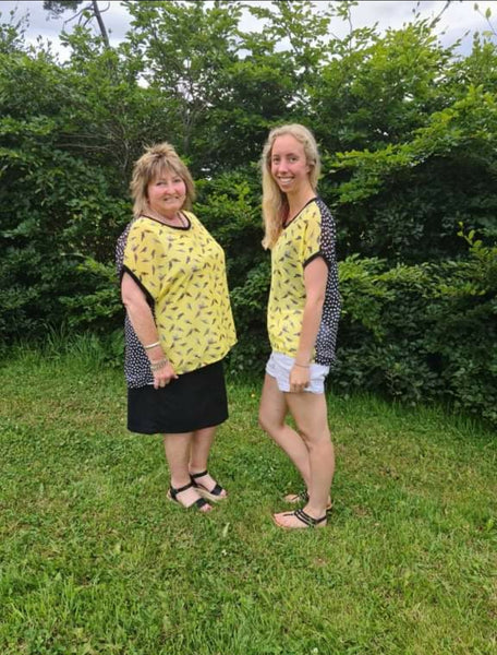 Yellow Bird Spotty Top